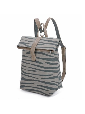 Fritzi aus Preußen Izzy03 Canvas Daypack 40 cm in zebra wild