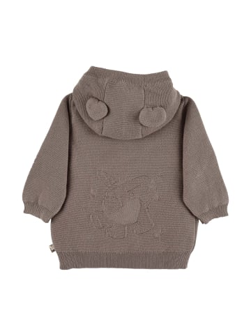 Sterntaler GOTS Baby-Strickjacke Emmi in braun