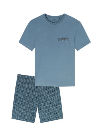 Schiesser Pyjama kurz für Herren in kombi