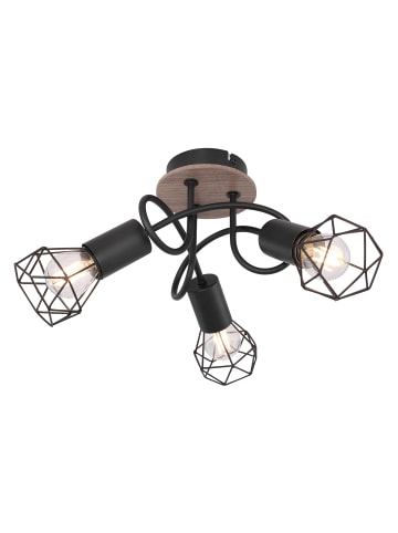 Globo lighting Deckenleuchte "XARA I" in black