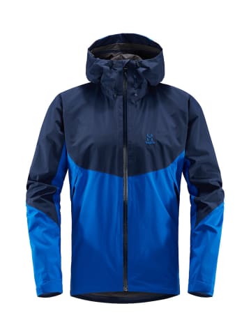 Haglöfs Regenjacke Virgo Jacket in Storm blue/tarn blue