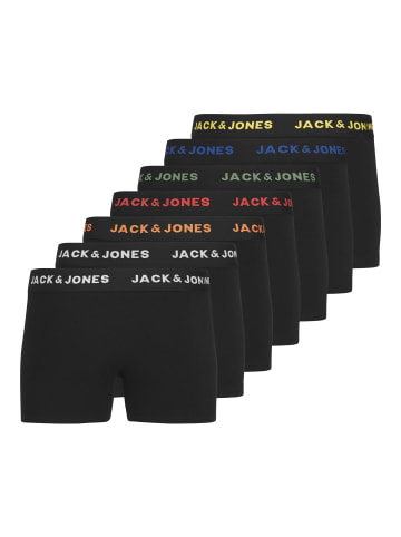 JACK & JONES Junior 7er Pack Boxershorts JACBASIC TRUNKS in black