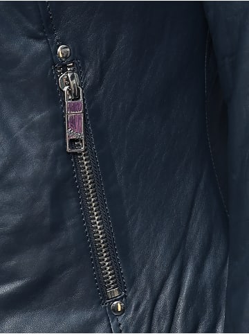 Maze Lederjacke 42023154 in violett, navy