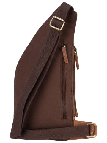 Greenburry Rucksack Vintage 1559 Bodybag in Sattelbraun