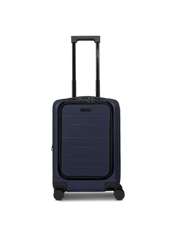 Police London 4 Rollen Kabinentrolley 55 cm Laptopfach mit Dehnfalte in dark navy