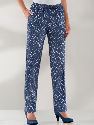 Sieh an! Schlupfhose in marine-millefleurs
