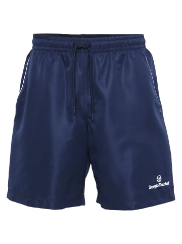 Sergio Tacchini Cargo Short in navy/white