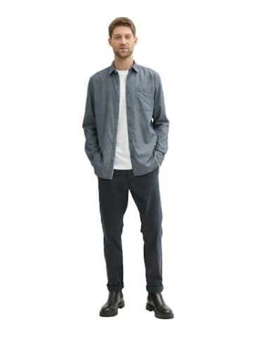 Tom Tailor Langarm Business Hemd für Herren in uni