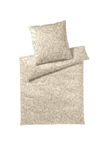 Elegante Bettwäsche Floral in beige
