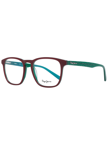 Pepe Jeans Männer Optische Fassungen Vollrandige Brille Burgundisch