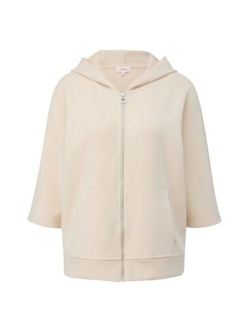 S.OLIVER RED LABEL Sweatshirt in Beige