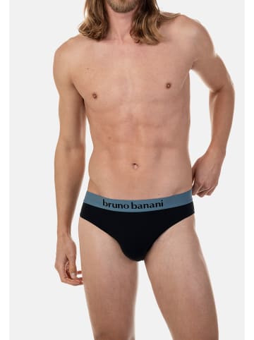 Bruno Banani Sportslip / Unterhose Flowing in Blau / Schwarz