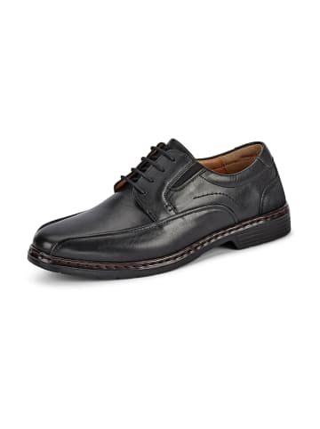 Josef Seibel Komfort Schnürschuhe in Schwarz