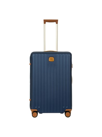 BRIC`s Capri - 4-Rollen-Trolley 69 cm (silver) in blau