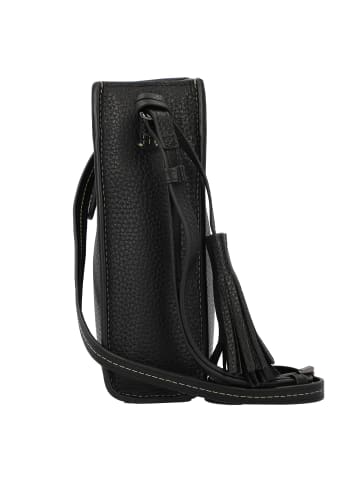 PICARD Peephole Mini Bag Umhängetasche Leder 17 cm in schwarz