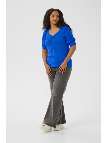 KAFFE curve T-shirt KCsissy Tight fit in Surf the Web