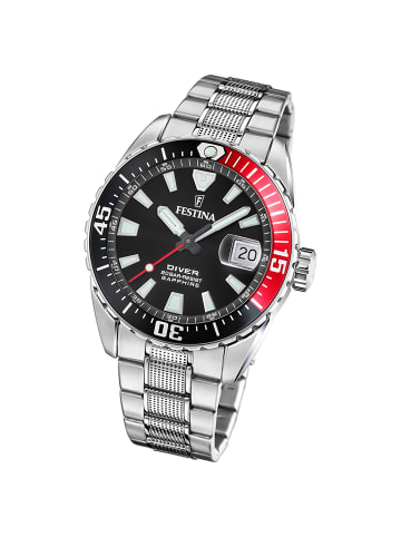 Festina Analog-Armbanduhr Festina The Originals silber groß (ca. 41mm)