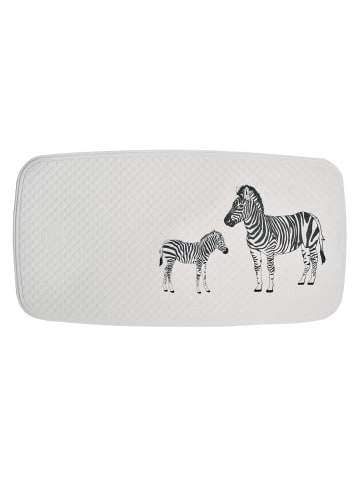 RIDDER Wanneneinlage Zebra weiß 38x72 cm