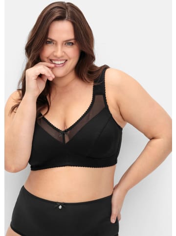 sheego Entlastungs-BH in schwarz