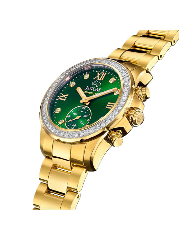 Jaguar Multifunktion-Armbanduhr Jaguar Connected gold mittel (ca. 36,5mm)