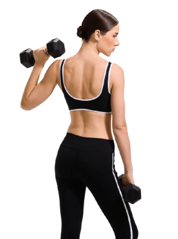 Onamaste Sport-BH Flow in Schwarz