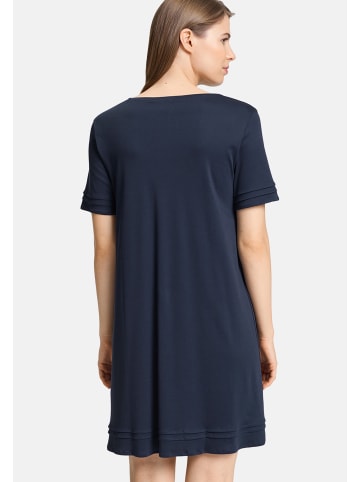Hanro Nachthemd Pilar in Deep navy