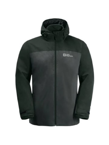 Jack Wolfskin 3 in 1 Funktionsjacke TAUBENBERG 3IN1 JKT M in Grau