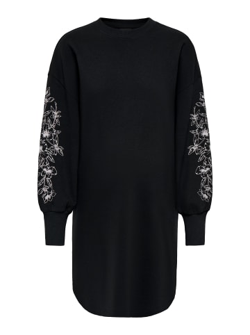 ONLY Sweatshirt-Kleid in Black 1
