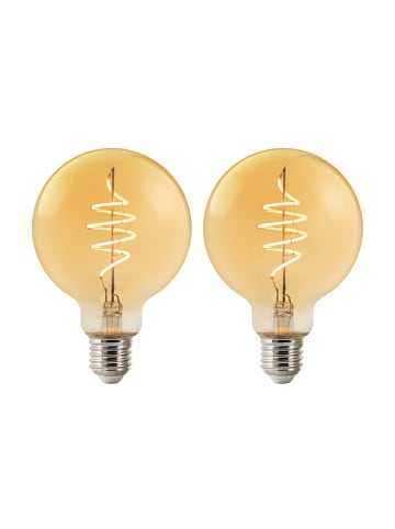 Nordlux 2er Set Smart Leuchtmittel Deco- E2 G in amber