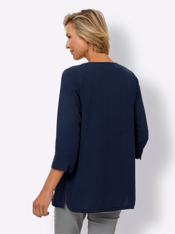 Sieh an! Shirtjacke in marine