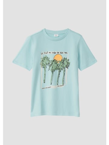 s.Oliver T-Shirt in 6524_türkis