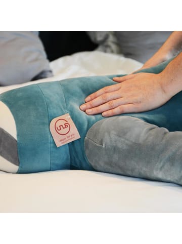 UNUS Faultier Kissen in Türkis