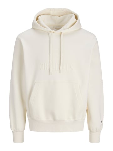 Jack & Jones Kapuzenpullover in Whisper White
