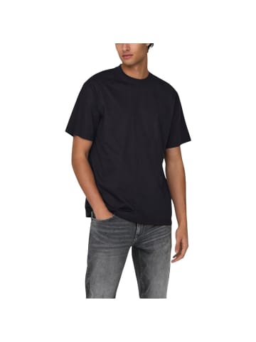 ONLY & SONS Schwarz Bio-Baumwolle Sportbekleidung