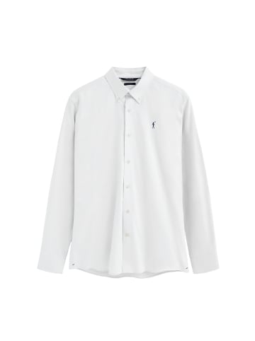 Polo Club Hemd MAN RIGBY GO OXFORD IO LONG SLEEVE REGULAR FIT in weiß