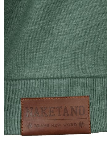 naketano Sweatjacke "Doppeldecker" in Grün