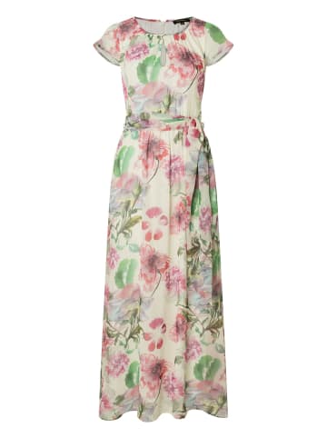 More & More Maxichiffonkleid in flower painting print