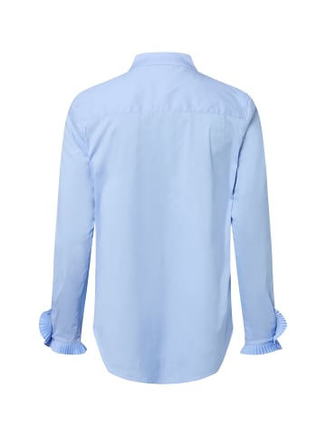 Mos Mosh Bluse MMHassie Pleat Shirt in hellblau