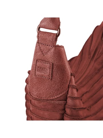 FREDs BRUDER Riffeltier S Schultertasche Leder 33 cm deep sandalwood