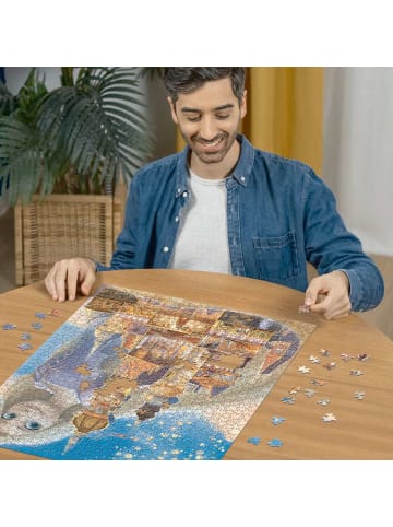 Ravensburger Ravensburger Puzzle 1.000 Teile Disney Castles: Rapunzel in bunt