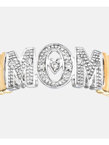 Diamant L'éternel Ring aus 375 Gelbgold mit Diamant