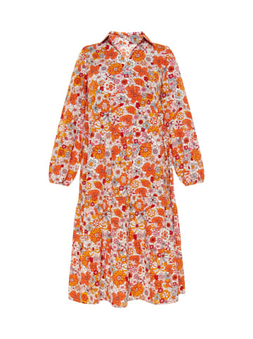 usha FESTIVAL Women Dress in orange multicolor