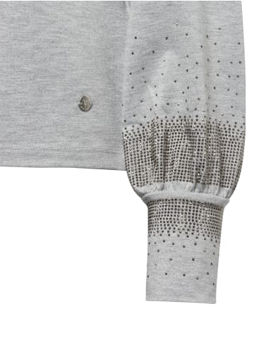monari Langarmshirt in silber