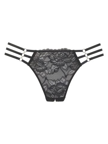 JETTE String-Ouvert in schwarz