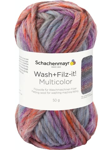 Schachenmayr since 1822 Filzgarne Wash+Filz-it! Multicolor, 50g in Rsprit