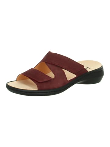 Think! Tieffußbett Pantolette CAMILLA DAMEN in Merlot