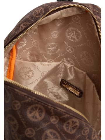 Carlo Colucci Cityrucksack DeGasperin in Braun