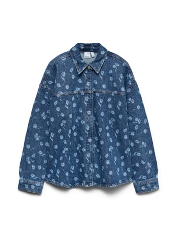 Vero Moda Jeanshemd in Medium Blue Denim