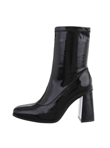 Ital-Design Stiefelette in Schwarz