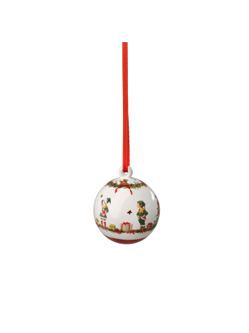 Villeroy & Boch Jahres-Kugel 2026 Annual Christmas Edition in Bunt in bunt
